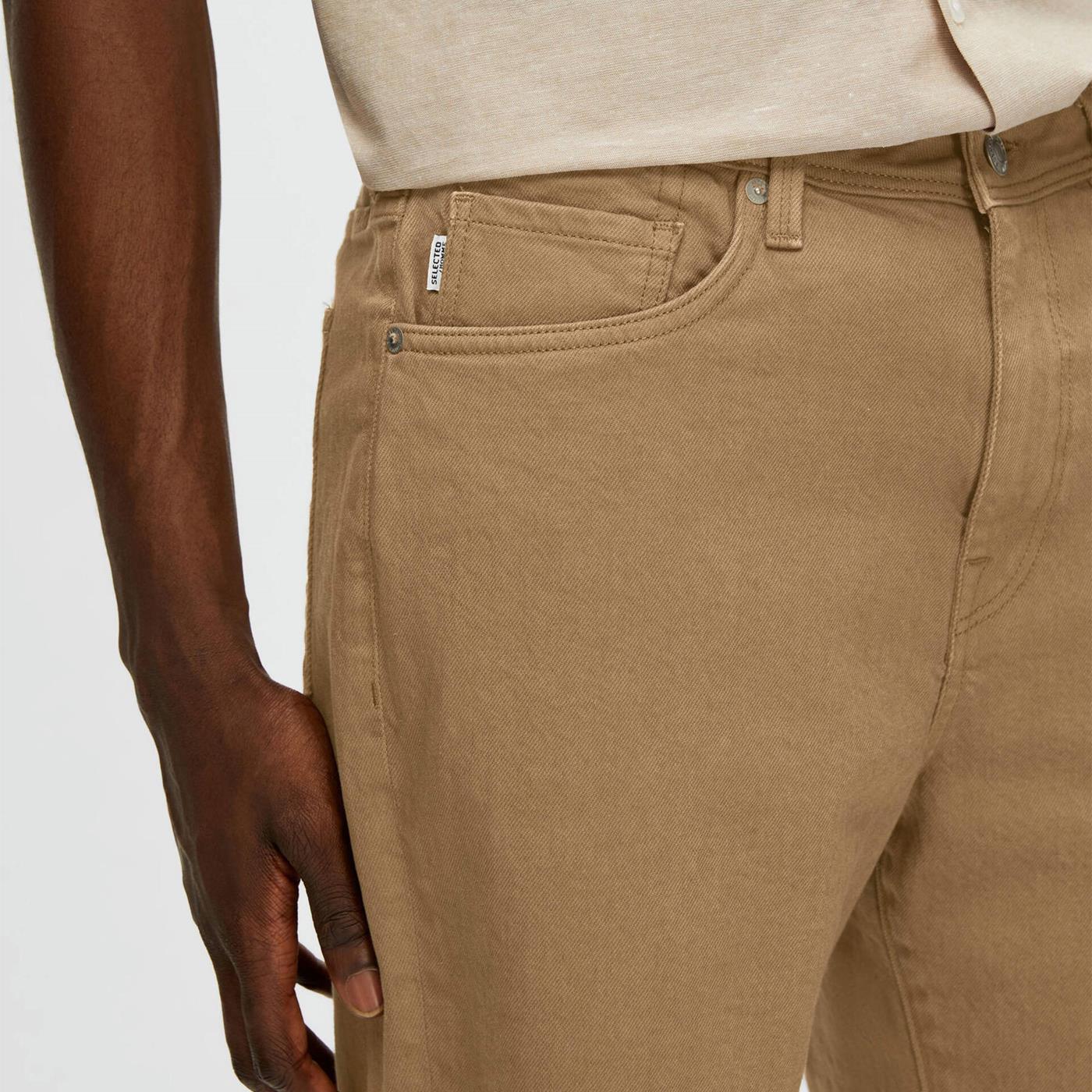 Selected Homme Comfort Luke Colored Shorts Chichilla  - 16088049C