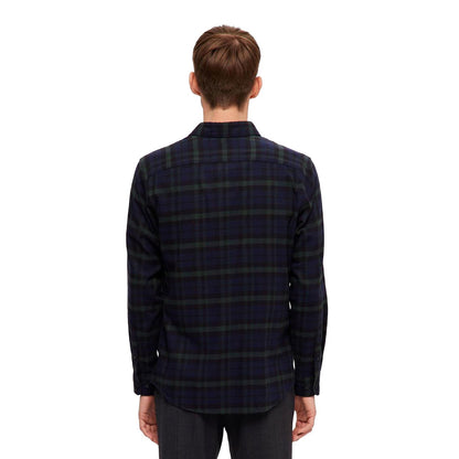 Selected Homme Slim Owen-Flannel Shirt Dark Navy  - 16091358DN