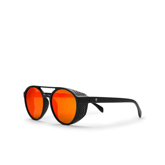 Chpo Rickard Sunglasses Black/Red Mirror Polarized  - 16132QD