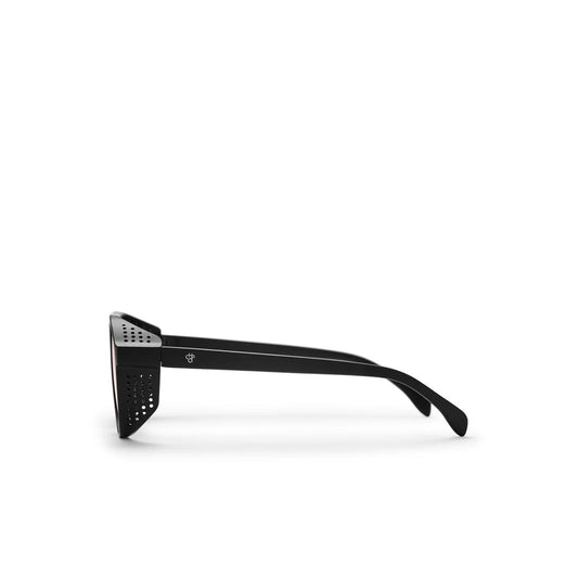 Chpo Rickard Sunglasses Black/Red Mirror Polarized  - 16132QD