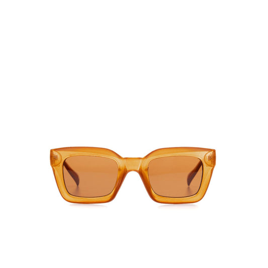 Chpo Anna Sunglasses Mustard Yellow/Brown  - 16132RB