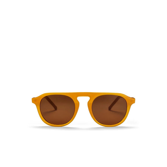Chpo Hudson Sunglasses Mustard/Brown  - 16134HA