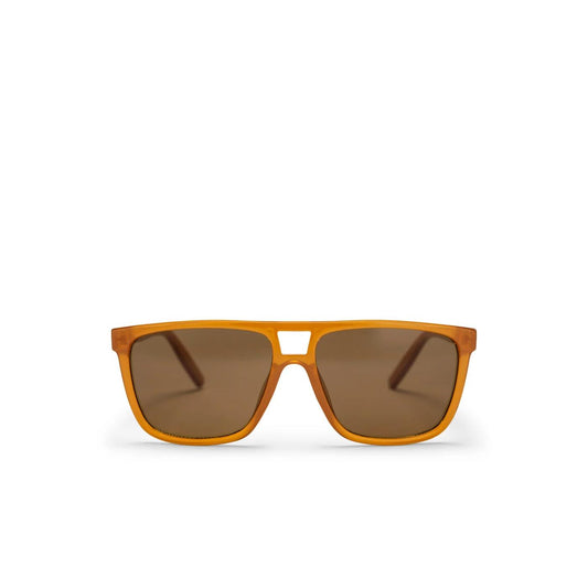Chpo Siljan Sunglasses Mustard/Brown  - 16134JA