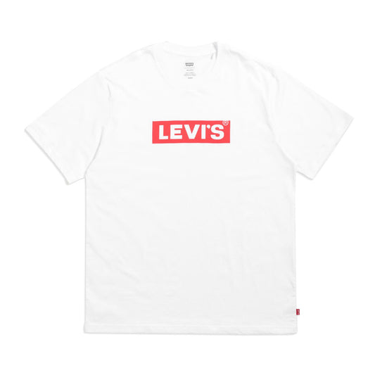 Levis SS Relaxed Fit Tee Boxtab White  - 16143-0181
