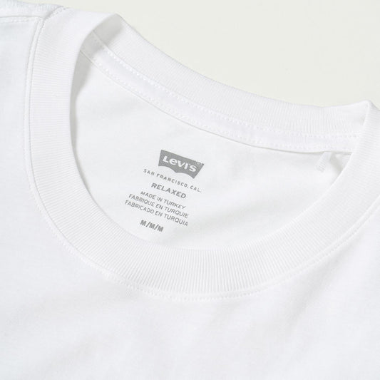 Levis SS Relaxed Fit Tee Boxtab White  - 16143-0181