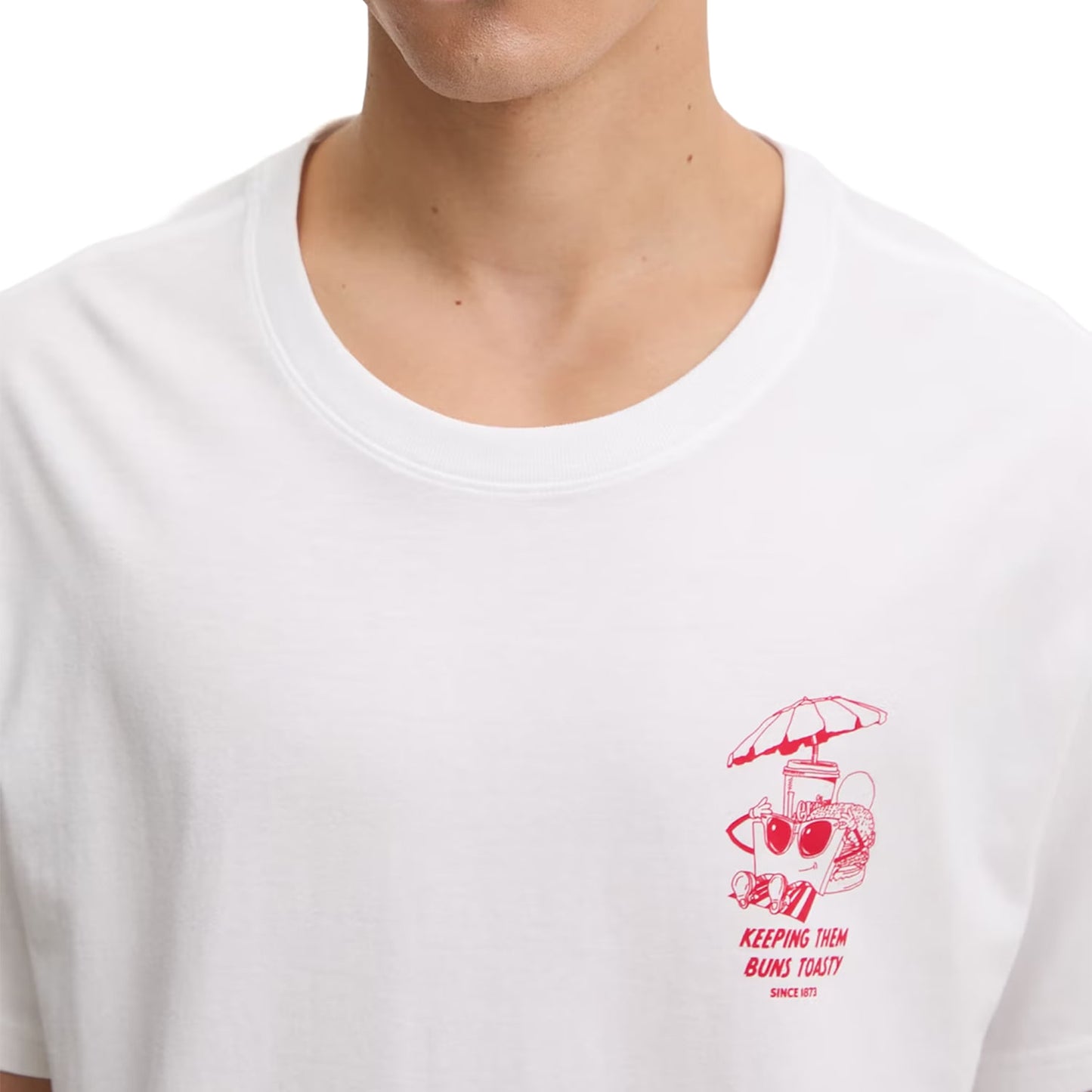 Levis SS Relaxed Fit Tee LS Fresh White Plus  - 16143-2462