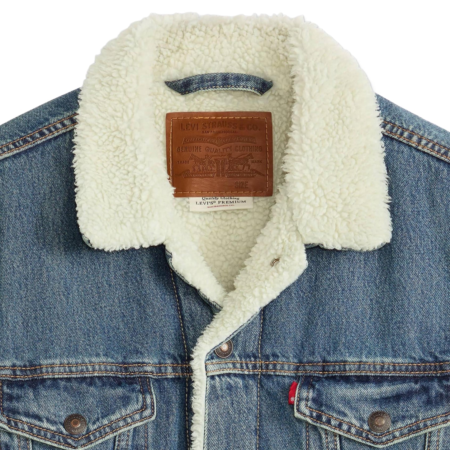 Levis Type 3 Sherpa Trucker Jacket In The Morning  - 16365-0292