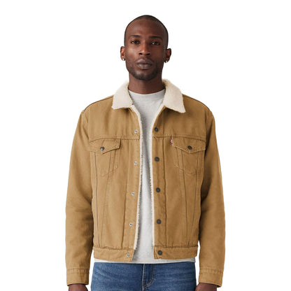 Levis Type 3 Sherpa Trucker Jacket Ermine  - 16365-0305