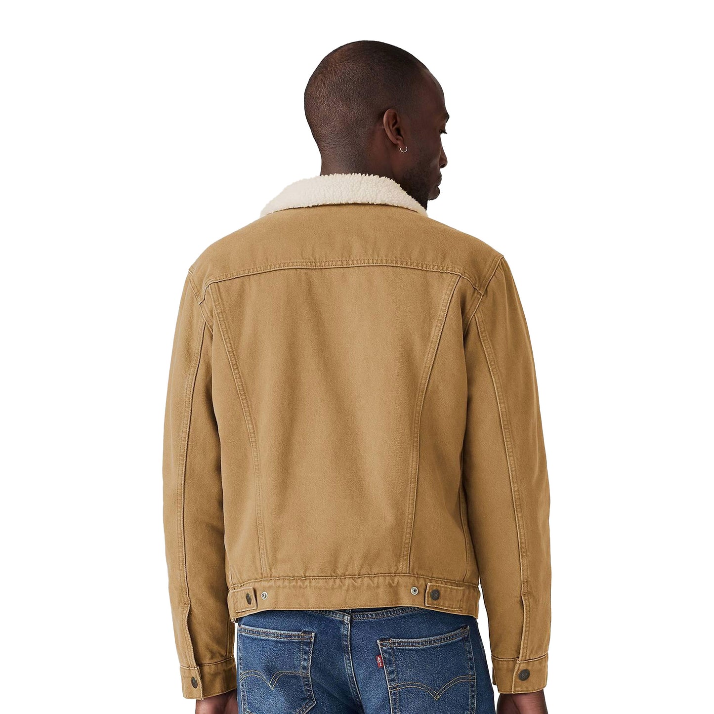 Levis Type 3 Sherpa Trucker Jacket Ermine  - 16365-0305