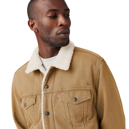 Levis Type 3 Sherpa Trucker Jacket Ermine  - 16365-0305