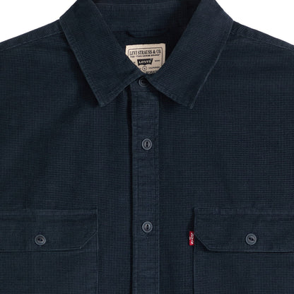 Levis Jackson Worker Corduroy Overshirt Nightfall Navy  - 19573-0326