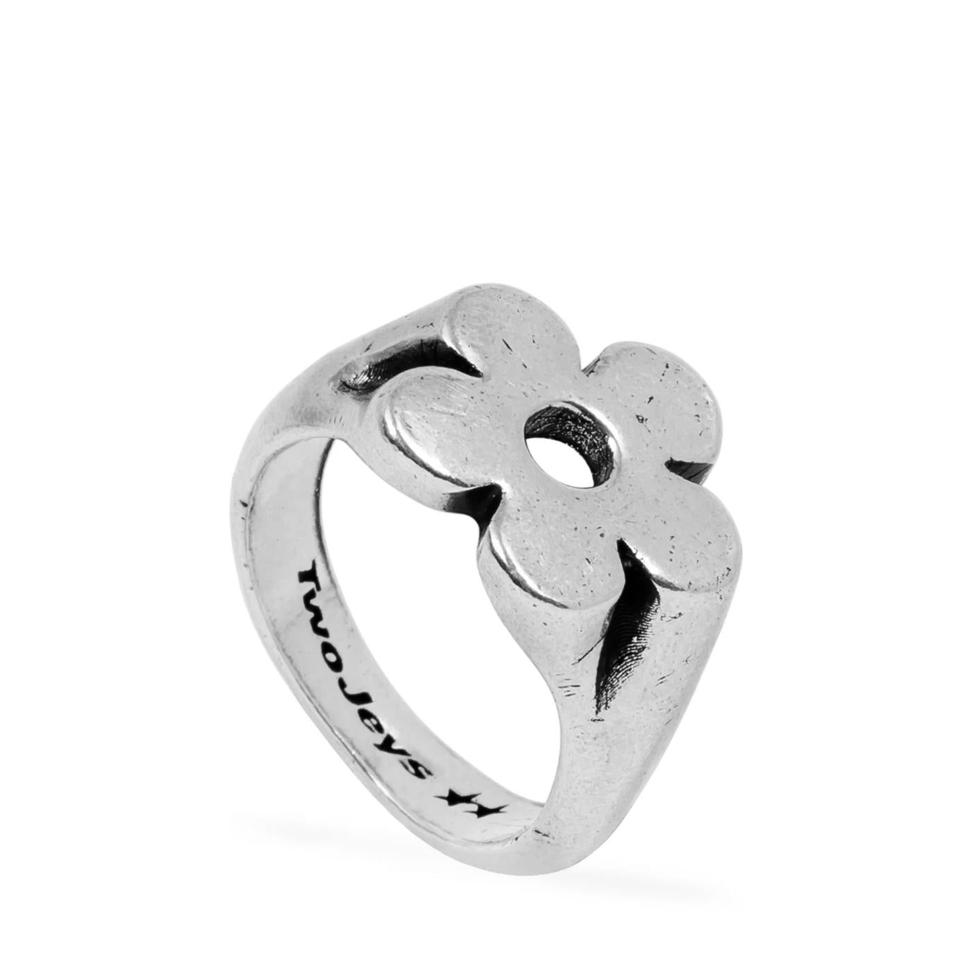 TwoJeys Flower Ring Silver  - 20260100110