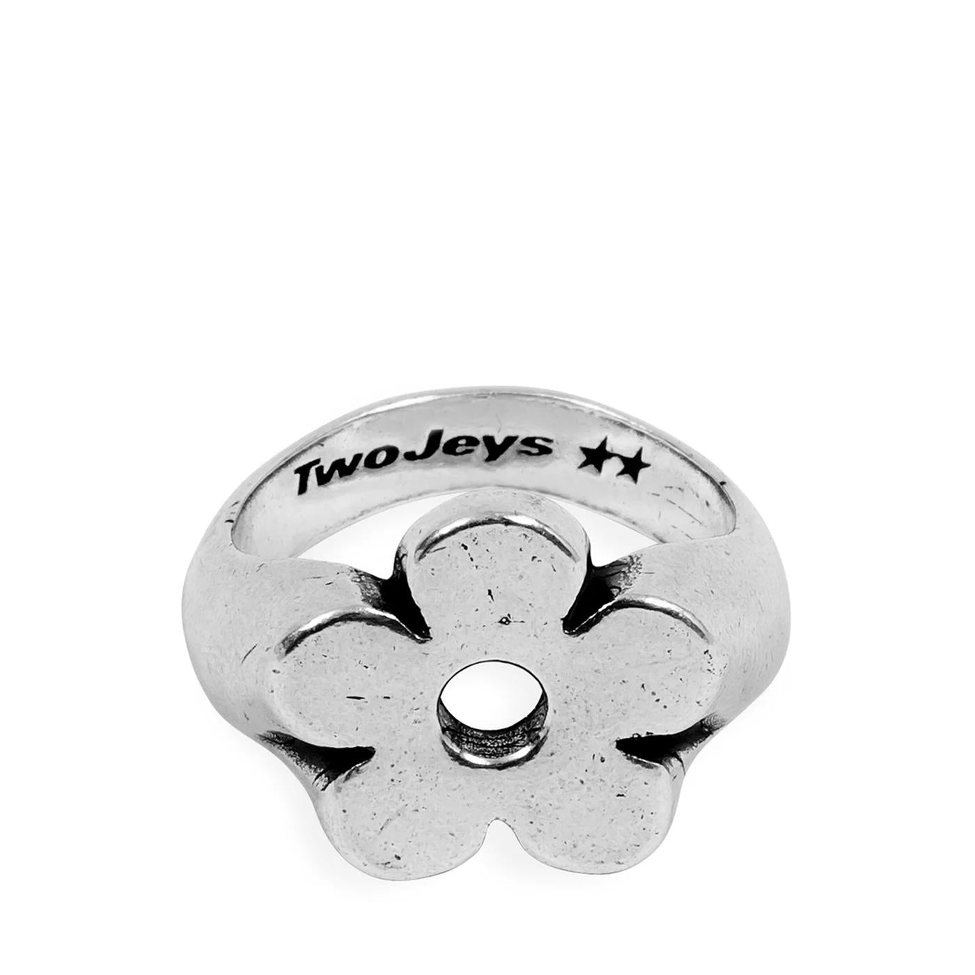 TwoJeys Flower Ring Silver  - 20260100110