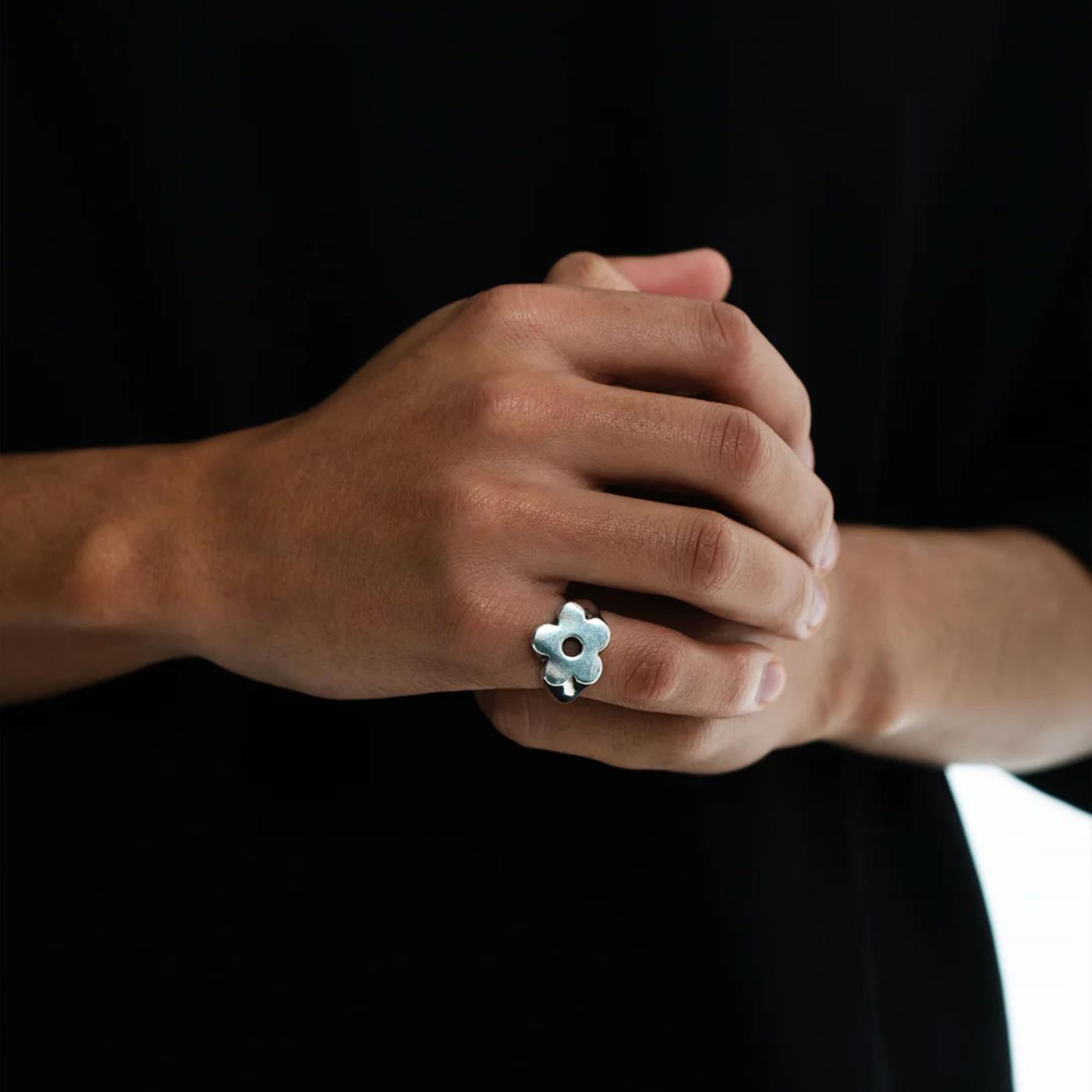 TwoJeys Flower Ring Silver  - 20260100110