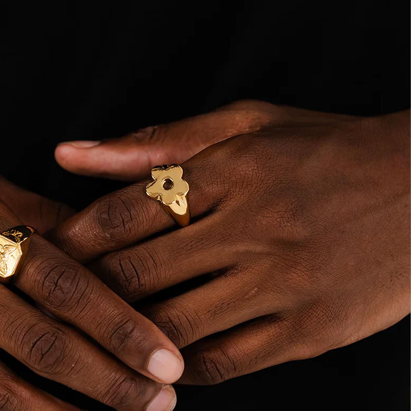 TwoJeys Flower Ring Gold  - 20260100210