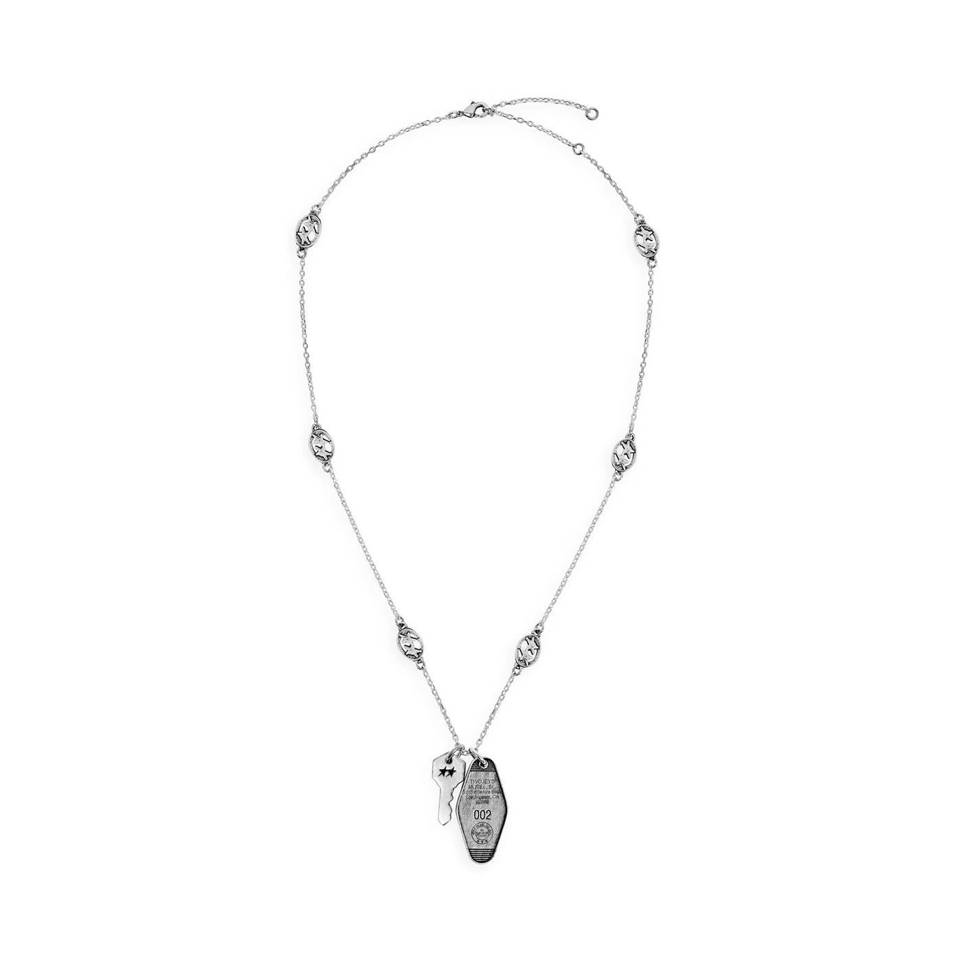 TwoJeys Motel Necklace Silver  - 20390500152