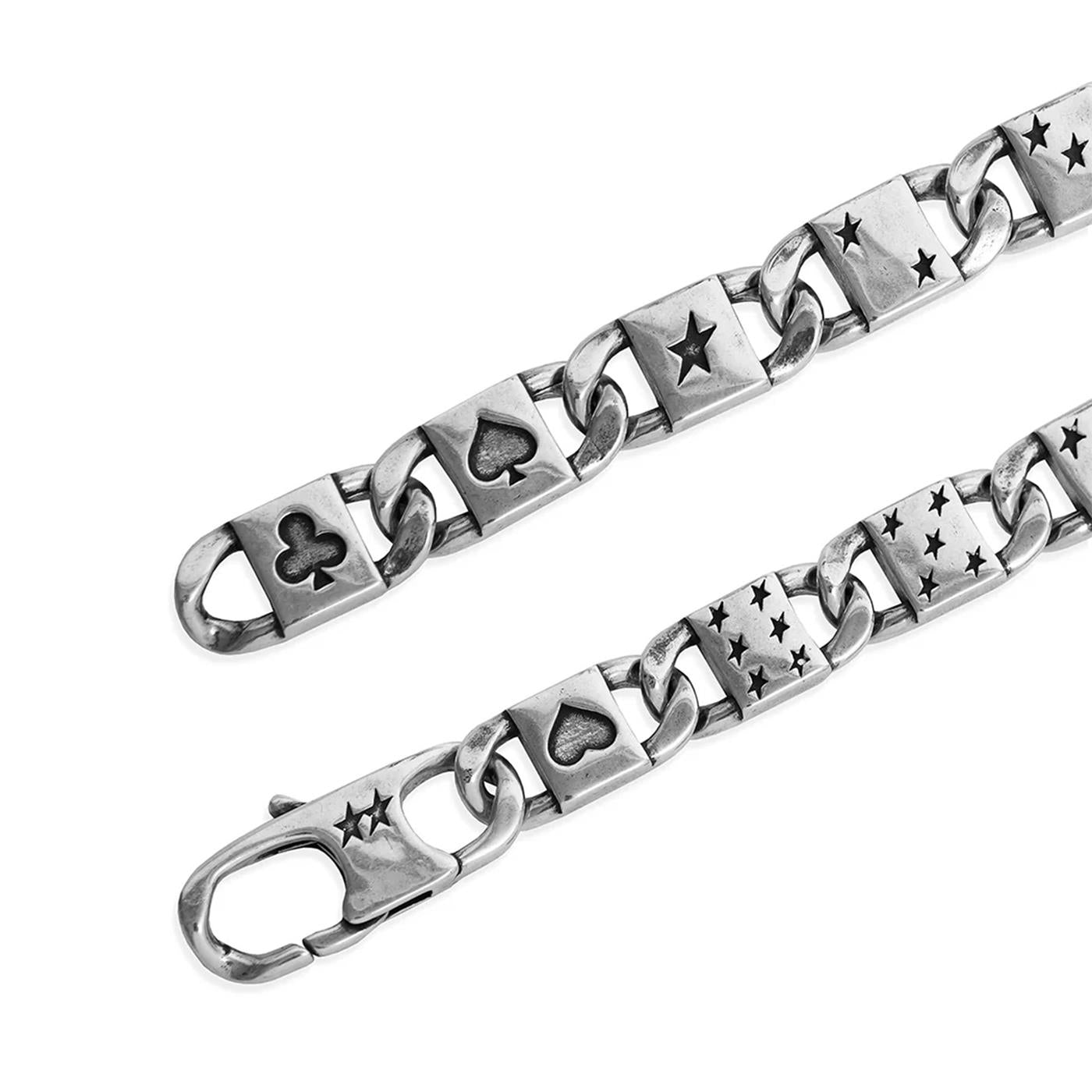 TwoJeys Deck Bracelet Silver  - 20430500118