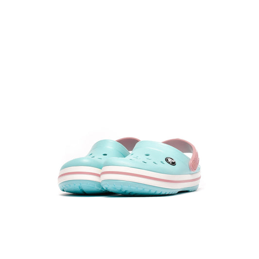 Crocs Kids Crocband Clog Ice Blue/White  - 2045374S3