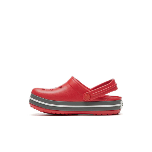 Crocs Kids Crocband Clog Pepper/Graphite  - 2045376IB