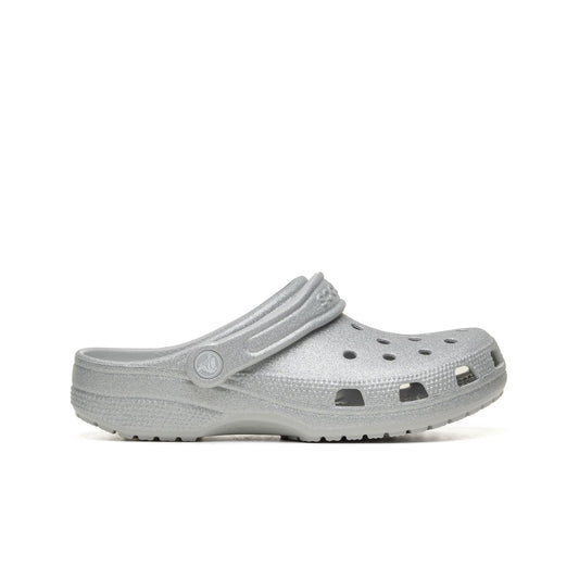 Crocs Classic Glitter Clog Silver Glitter  - 205942-0IC