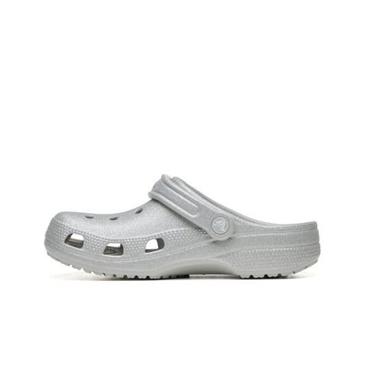 Crocs Classic Glitter Clog Silver Glitter  - 205942-0IC