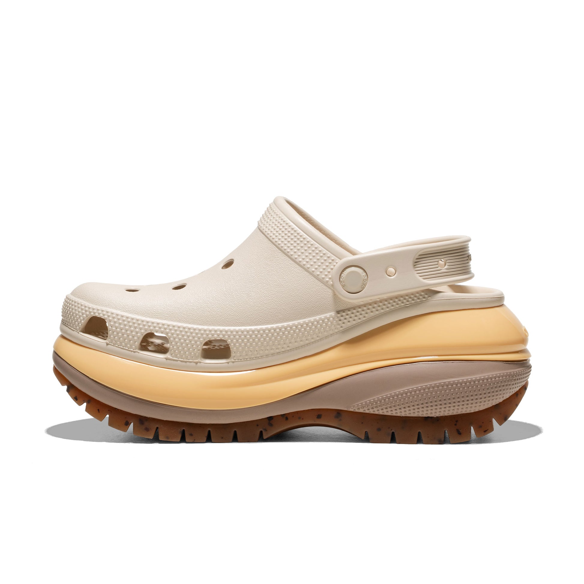 Crocs Mega Crush Clog Almond Tint/Multi  - 207988-0LM