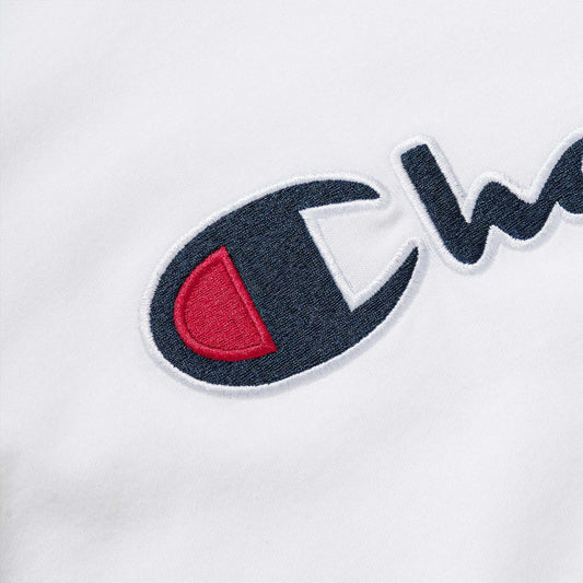 Champion Rochester Script Logo T-Shirt White  - 216473WW001