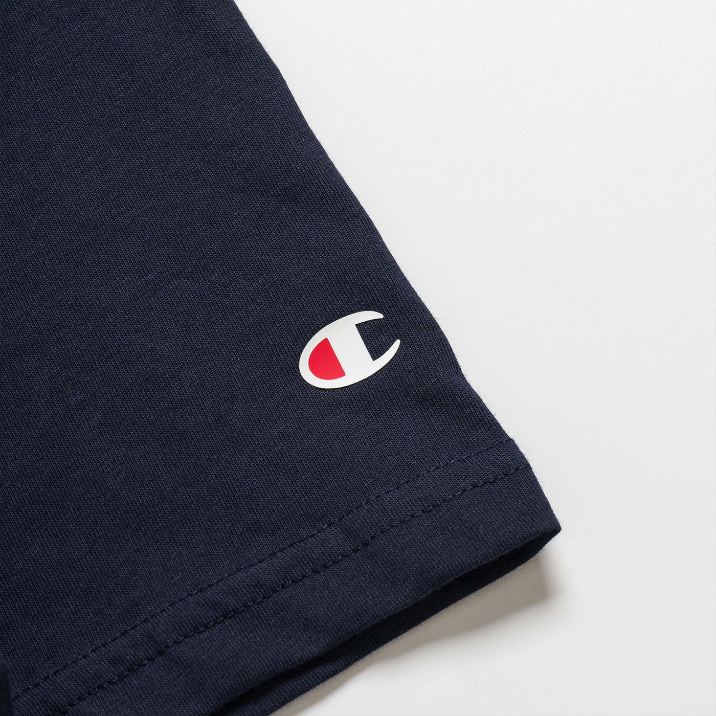 Champion Crewneck T-Shirt Navy  - 216585BS501