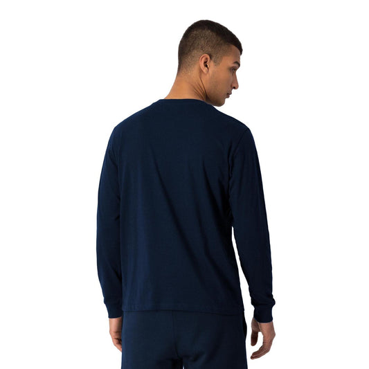 Champion Crewneck LS T-Shirt Navy  - 218285BS501