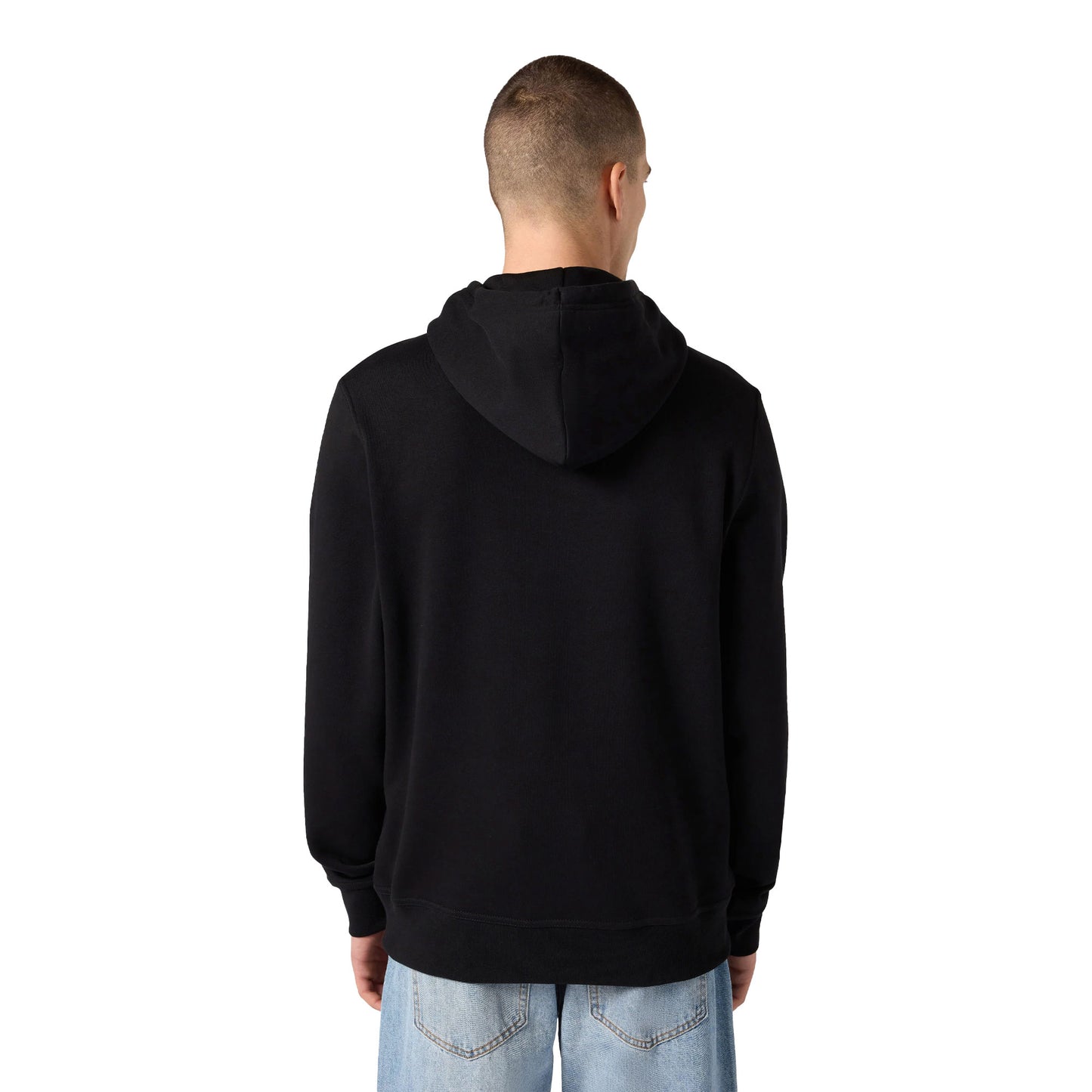 Champion Big Embroidered Logo Icon Hoodie Black  - 220271-KK001