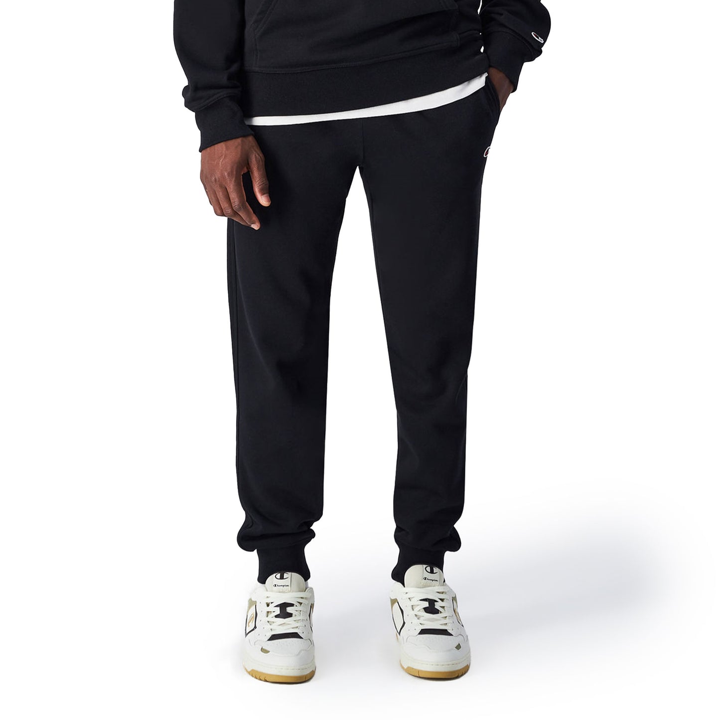 Champion Rib Cuff Pants Black