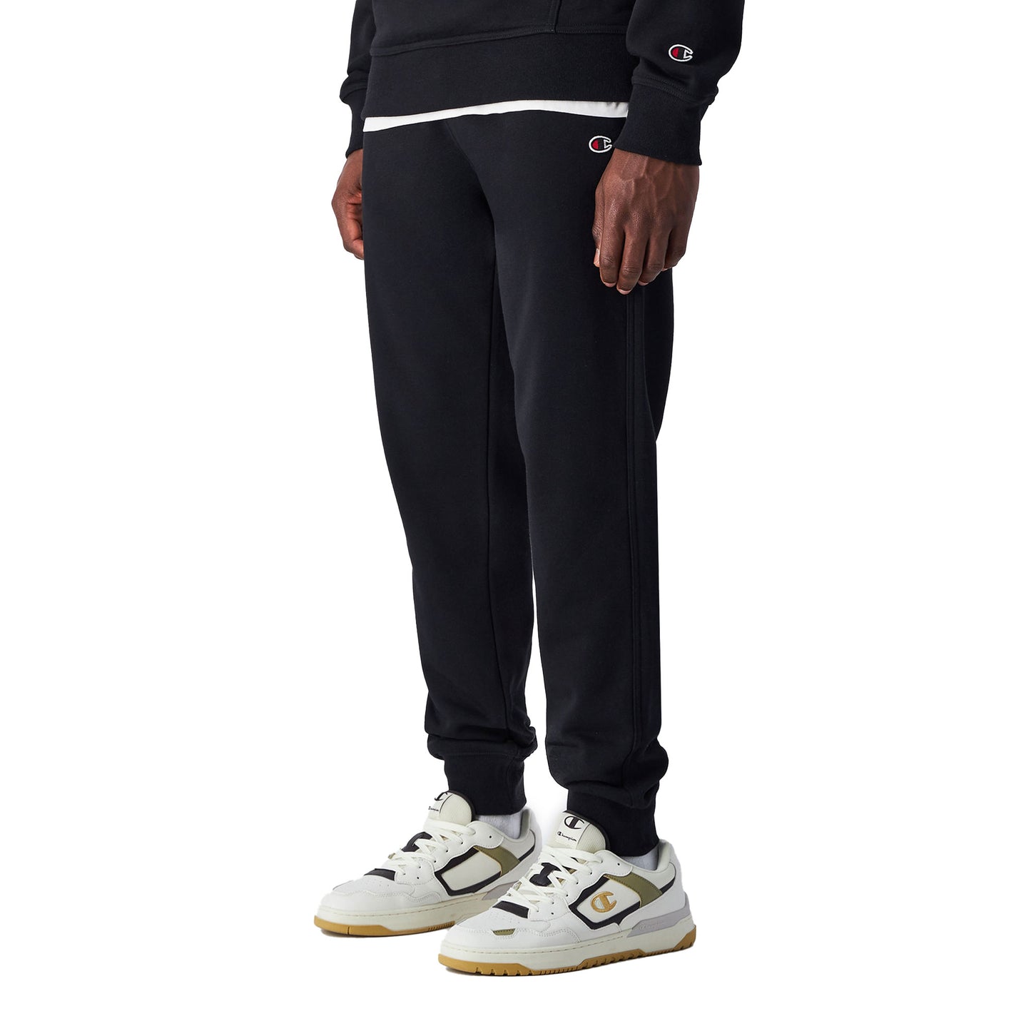 Champion Rib Cuff Pants Black