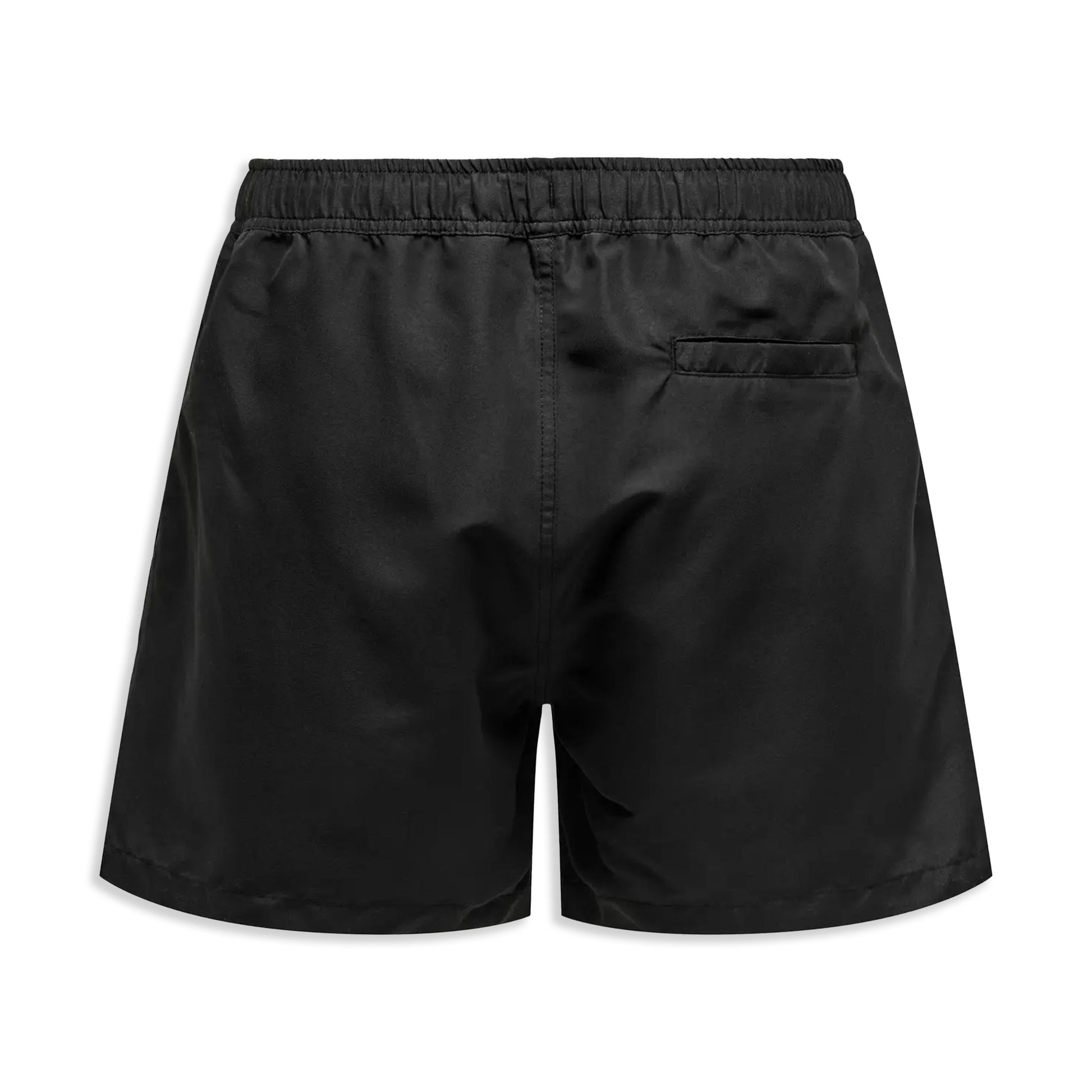 Only & Sons Alfons Life Short Swim Solid Black  - 22034626B