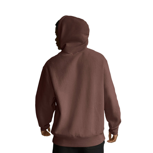 Champion Small Embroidered Logo Icon Hoodie Chocolate  - 221790-MS570