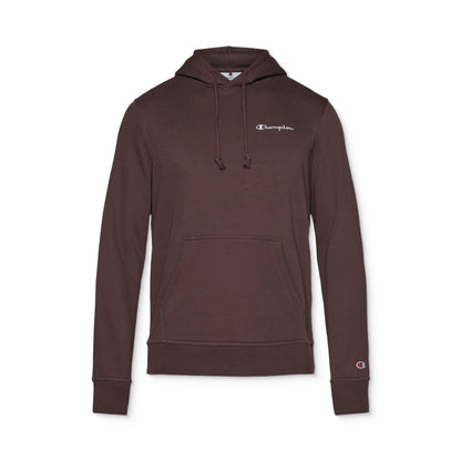 Champion Small Embroidered Logo Icon Hoodie Chocolate  - 221790-MS570