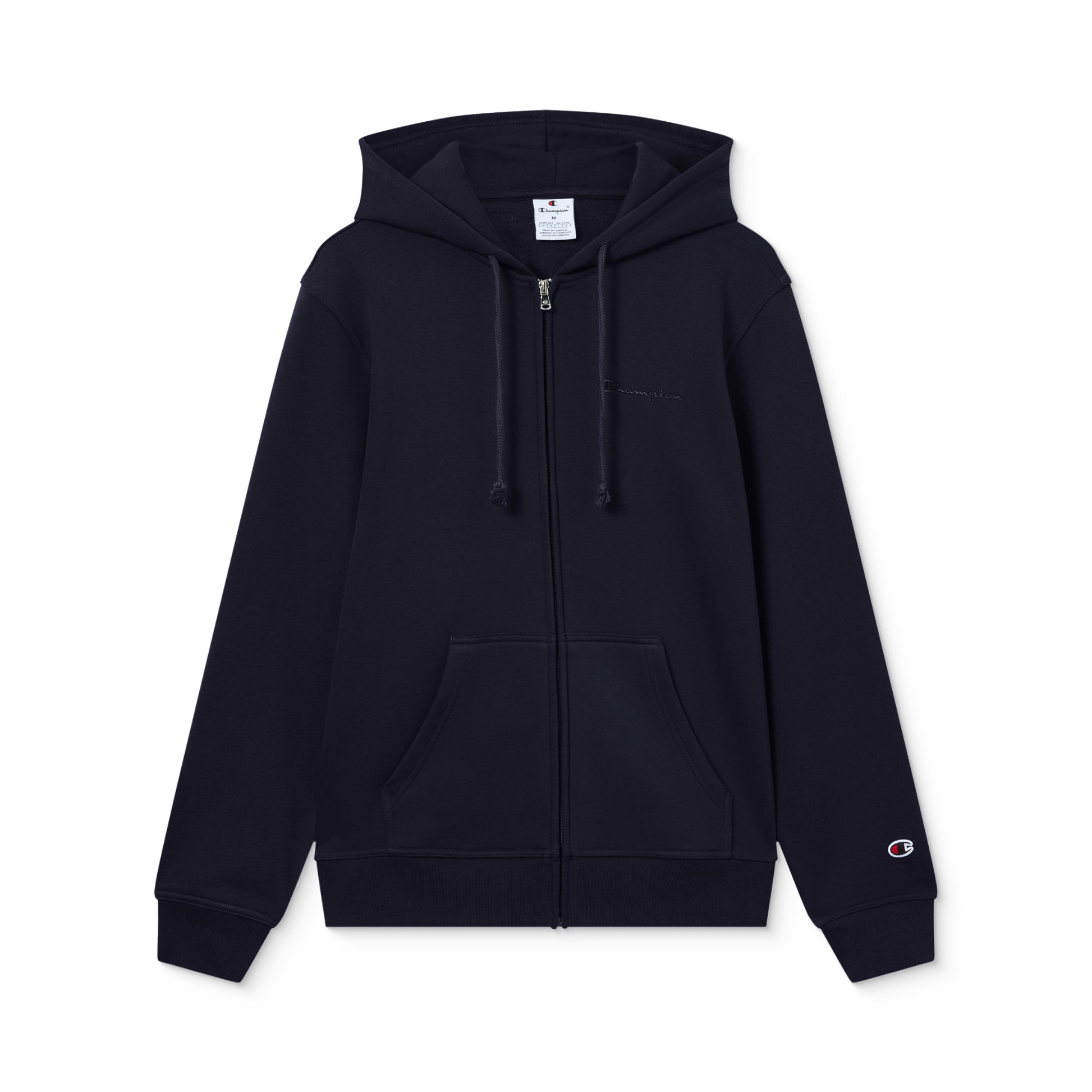 Champion Full Zip Fleece Hoodie Icons Navy Blue  - 221794-BS501