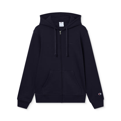 Champion Full Zip Fleece Hoodie Icons Navy Blue  - 221794-BS501