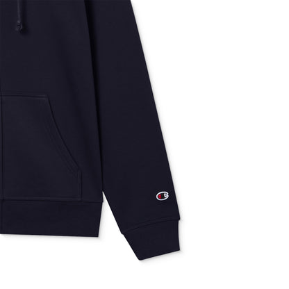Champion Full Zip Fleece Hoodie Icons Navy Blue  - 221794-BS501