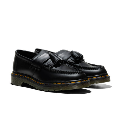 Dr. Martens Adrian YS Smooth Leather Tassle Loafers Black  - 22209001