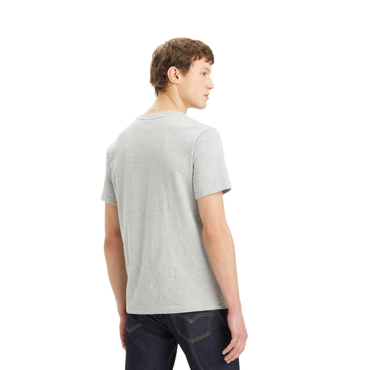Levis Graphic Crewneck Tee Corded Batwing Medium Heather  - 22491-1590