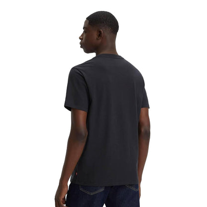 Levis Graphic Crewneck Tee Corded Batwing Caviar  - 22491-1591