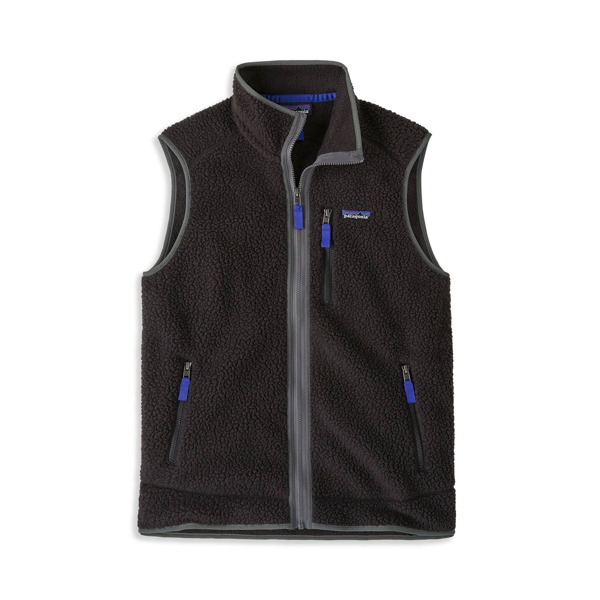 Patagonia Retro Pile Vest Black/Forge Grey  - 22821-BFO