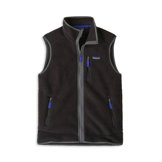 Patagonia Retro Pile Vest Black/Forge Grey  - 22821-BFO
