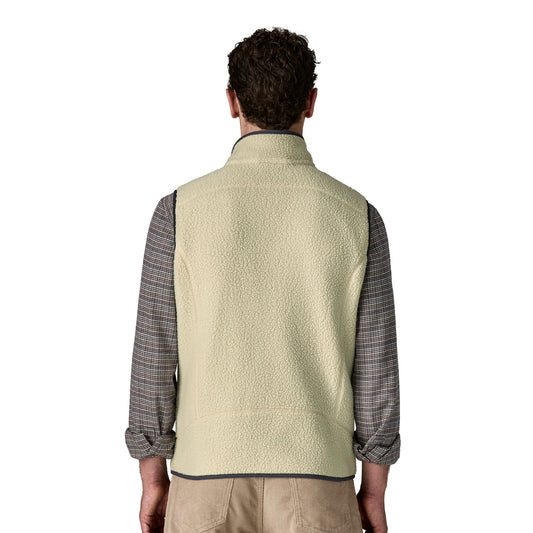 Patagonia Retro Pile Vest Pelican/Smolder Blue  - 22821-PNSM