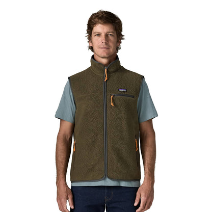 Patagonia Retro Pile Fleece Vest Basin Green  - 22822-BSNG