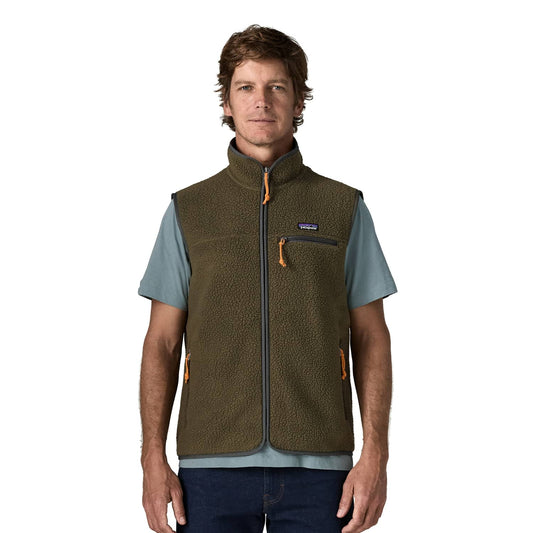Patagonia Retro Pile Fleece Vest Basin Green  - 22822-BSNG
