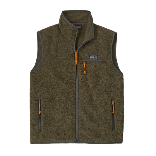 Patagonia Retro Pile Fleece Vest Basin Green  - 22822-BSNG