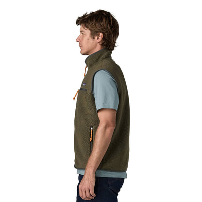 Patagonia Retro Pile Fleece Vest Basin Green  - 22822-BSNG