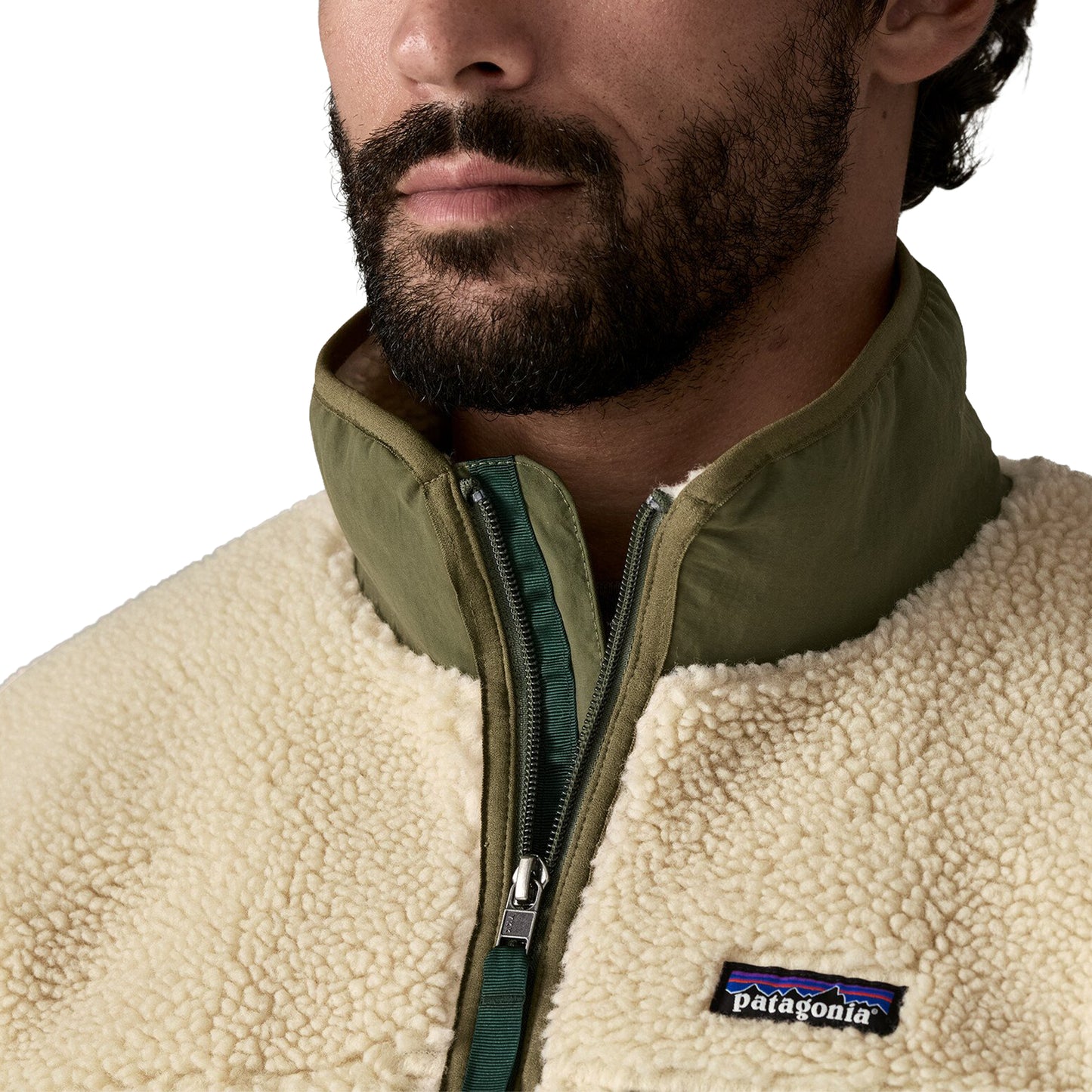 Patagonia Classic Retro-X Jacket Dark Natural/Basin Green  - 23057-DNBA