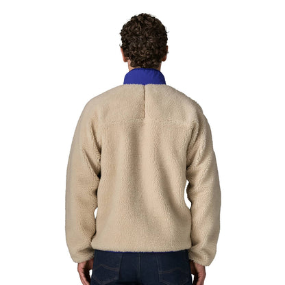 Patagonia Classic Retro-X® Fleece Jacket Dark Natural/Cobalt  - 23057-DNLC